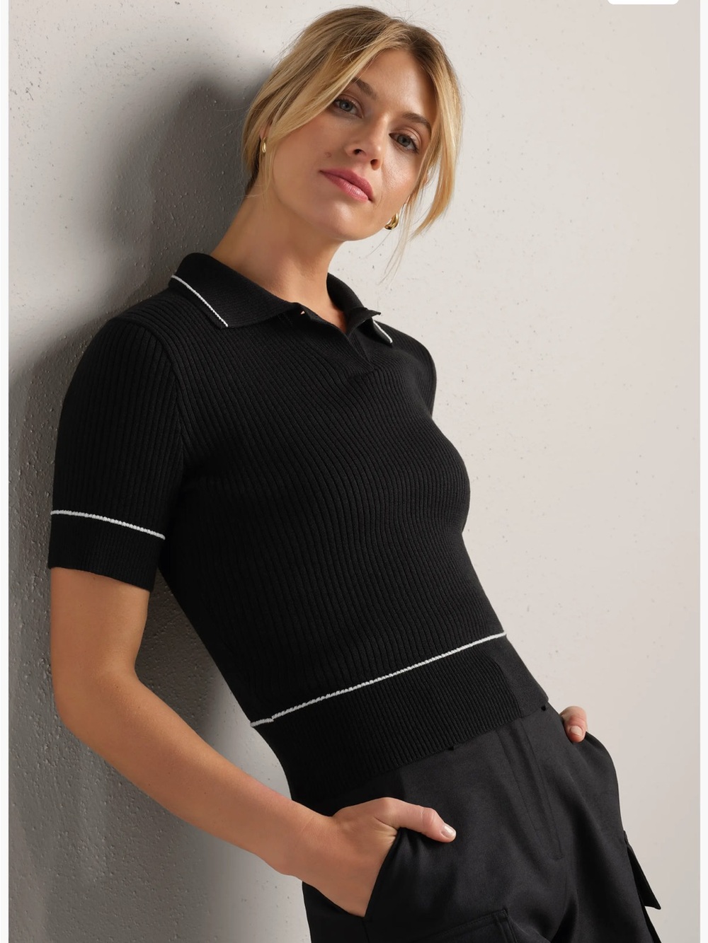 ⛳️ RHONE Birdie Rib Polo Sweater